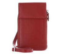 Golden Head Polo Pochette pour téléphone portable Cuir véritable 10.5 cm rouge