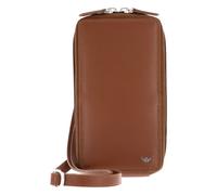 Golden Head Polo Pochette pour téléphone portable Cuir véritable 9.5 cm brun
