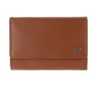 Golden Head Polo Porte-monnaie Protection RFID Cuir 14 cm brun