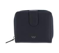 Golden Head Polo Porte-monnaie Protection RFID Cuir véritable 10.5 cm bleu