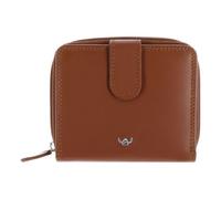 Golden Head Polo Porte-monnaie Protection RFID Cuir véritable 10.5 cm brun
