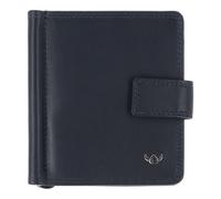 Golden Head Polo Porte-monnaie Protection RFID Cuir véritable 10 cm bleu