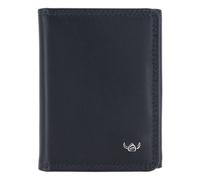 Golden Head Polo Porte-monnaie Protection RFID Cuir véritable 10 cm bleu