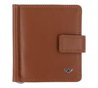 Golden Head Polo Porte-monnaie Protection RFID Cuir véritable 10 cm brun