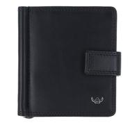 Golden Head Polo Porte-monnaie Protection RFID Cuir véritable 10 cm noir