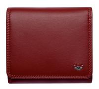 Golden Head Polo Porte-monnaie Protection RFID Cuir véritable 10 cm rouge