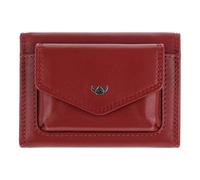 Golden Head Polo Porte-monnaie Protection RFID Cuir véritable 10 cm rouge