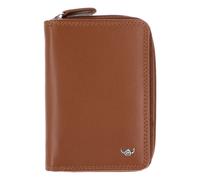 Golden Head Polo Porte-monnaie Protection RFID Cuir véritable 11.5 cm brun