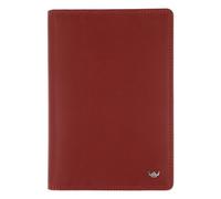 Golden Head Polo Porte-monnaie Protection RFID Cuir véritable 11.5 cm rouge