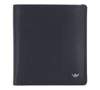 Golden Head Polo Porte-monnaie Protection RFID Cuir véritable 11 cm bleu