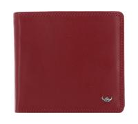Golden Head Polo Porte-monnaie Protection RFID Cuir véritable 11 cm rouge