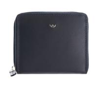 Golden Head Polo Porte-monnaie Protection RFID Cuir véritable 12.5 cm bleu