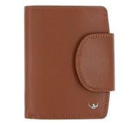 Golden Head Polo Porte-monnaie Protection RFID Cuir véritable 12.5 cm brun