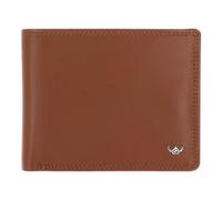 Golden Head Polo Porte-monnaie Protection RFID Cuir véritable 12.5 cm brun