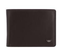 Golden Head Polo Porte-monnaie Protection RFID Cuir véritable 12.5 cm brun