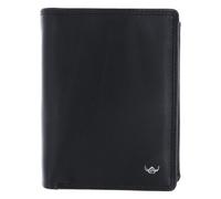 Golden Head Polo Porte-monnaie Protection RFID Cuir véritable 12.5 cm noir