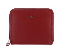 Golden Head Porte-monnaie rouge foncé en cuir pour femme - Pol o portefeuille femme zippé RFID Protect 2826 Rouge 333716