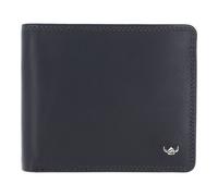 Golden Head Polo Porte-monnaie Protection RFID Cuir véritable 12 cm bleu