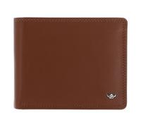 Golden Head Polo Porte-monnaie Protection RFID Cuir véritable 12 cm brun