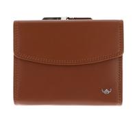 Golden Head Polo Porte-monnaie Protection RFID Cuir véritable 12 cm brun