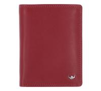 Golden Head Polo Porte-monnaie Protection RFID Cuir véritable 12 cm rouge