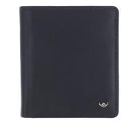 Golden Head Polo Porte-monnaie Protection RFID Cuir véritable 13 cm bleu