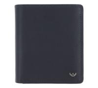 Golden Head Polo Porte-monnaie Protection RFID Cuir véritable 11.5 cm bleu