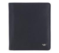 Golden Head Polo Porte-monnaie Protection RFID Cuir véritable 13 cm bleu