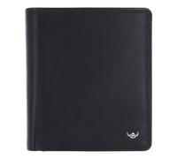 Golden Head Cuir Porte-Monnaie Polo RFID Protect Kombischeintasche 1232 Schwarz Noir