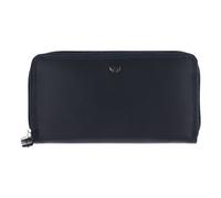 Golden Head Polo Porte-monnaie Protection RFID Cuir véritable 15.5 cm bleu