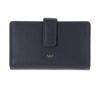 Golden Head Polo Porte-monnaie Protection RFID Cuir véritable 15.5 cm bleu