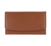 Golden Head Polo Porte-monnaie Protection RFID Cuir véritable 17.5 cm brun