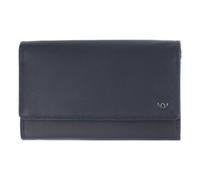 Golden Head Polo Porte-monnaie Protection RFID Cuir véritable 17 cm bleu