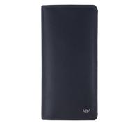 Golden Head Polo Porte-monnaie Protection RFID Cuir véritable 19 cm bleu