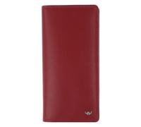 Golden Head Polo Porte-monnaie Protection RFID Cuir véritable 19 cm rouge