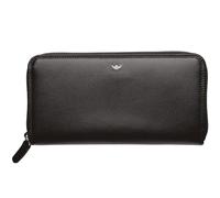 Golden Head Polo Porte-monnaie Protection RFID Cuir véritable 20 cm noir