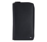 Golden Head Polo Porte-monnaie Protection RFID Cuir véritable 21.5 cm noir