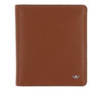 Golden Head Polo Porte-monnaie Protection RFID Cuir véritable 9 cm brun