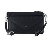 Golden Head Polo Portefeuille d'embrayage Protection RFID Cuir véritable 22 cm noir
