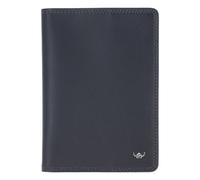 Golden Head Polo Protection RFID Cuir véritable 10.5 cm bleu pétrole
