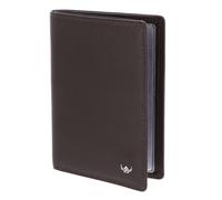 Golden Head Cuir étui pour Carte d'identité Polo RFID Protect Ausweisetui 4430 Dunkelbraun Marron foncé
