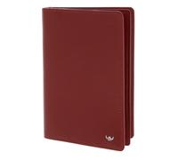 Golden Head Polo Porte-monnaie Protection RFID Cuir véritable 11.5 cm rouge