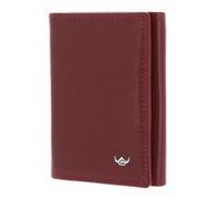 Golden Head Polo RFID Protect Petite Billfold Coin Wallet Red