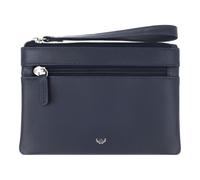 Golden Head Polo Sac pour homme Protection RFID Cuir véritable 18 cm bleu
