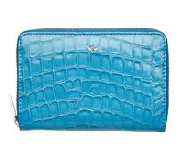 Golden Head Porte-monnaie bleu en cuir pour femme - Cayenne RFID Protect Ladies Purse Wallet Azure 193606
