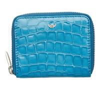 Golden Head Porte-monnaie bleu en cuir pour femme - Cayenne RFID Protect Zipped Wallet Azure 192771