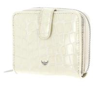 Golden Head Porte-Monnaie Cayenne RFID Protect Petite Billfold Coin Wallet with Snap Closure Cream écru