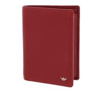 Golden Head Dublin Billfold Coin Wallet Red