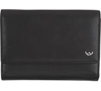 Golden Head Porte-monnaie en cuir Florence Ladies Purse Wallet Black noir