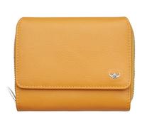 Golden Head Porte-monnaie jaune moutarde en cuir pour femme et homme - Madrid RFID Protect Zipped Billfold Coin Wallet 193585